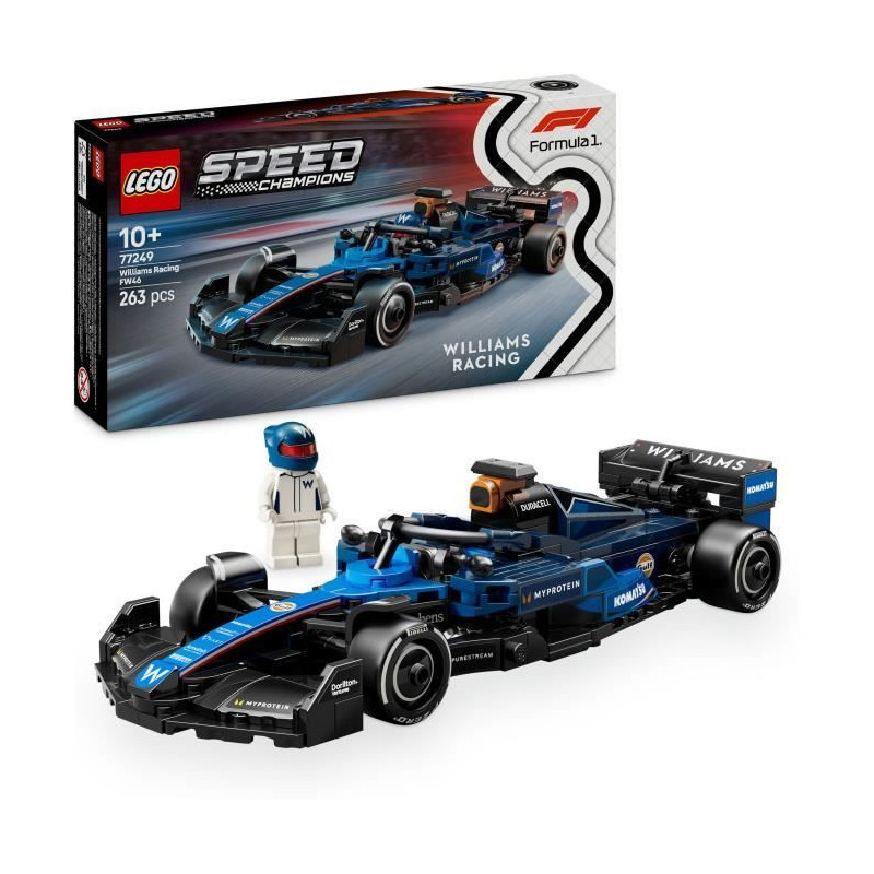LEGO Speed Champions 77249 Williams Racing FW46 F1 Car 10 Years Buildi