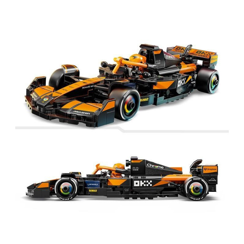 LEGO Speed Champions 77251 McLaren Team MCL38 F1 Car - 10 Years Old Bu