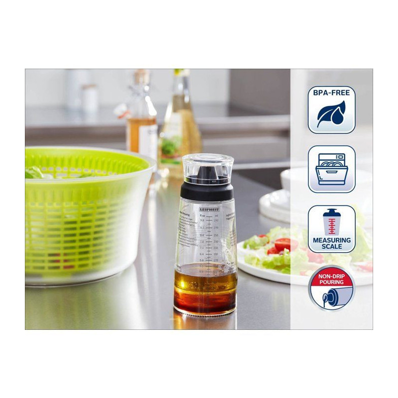 LEIFHEIT Seasoning Shaker 3195 Leifheit graduated dressing shaker 300