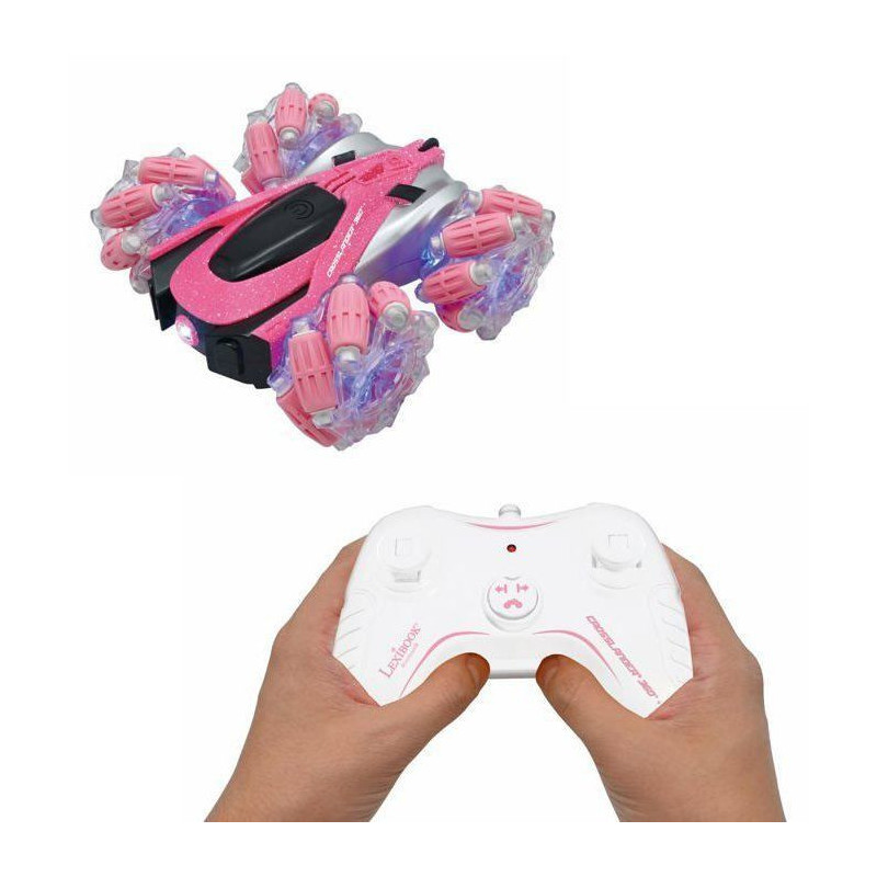 Crosslander 360+ - Pink remote-controlled, off-road car, luminous, pro