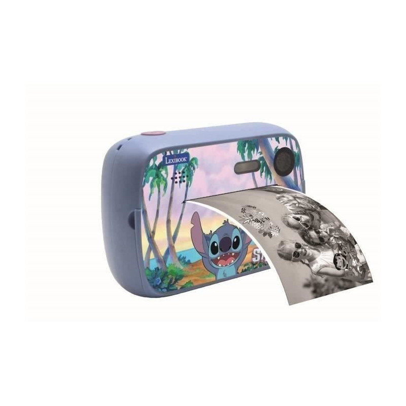 LEXIBOOK- Starcam photo + video Stitch instant camera - Two 1.3 MP sen