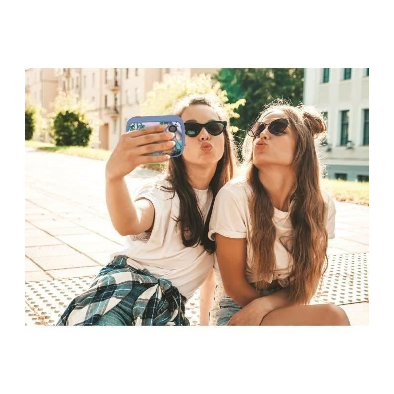 LEXIBOOK- Starcam photo + video Stitch instant camera - Two 1.3 MP sen