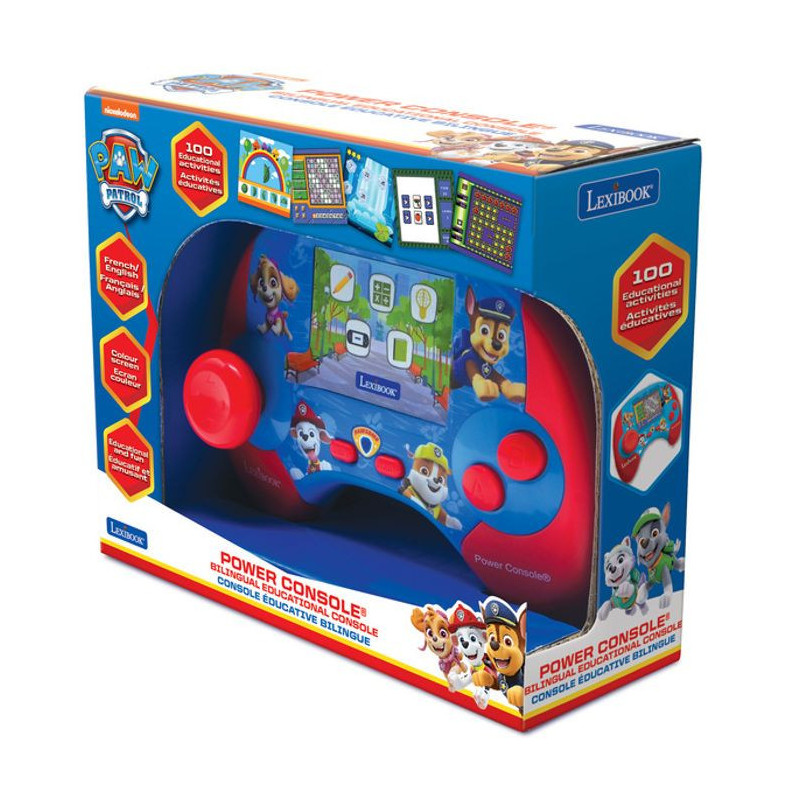 LEXIBOOK - French/English bilingual educational console - Paw Patrol w