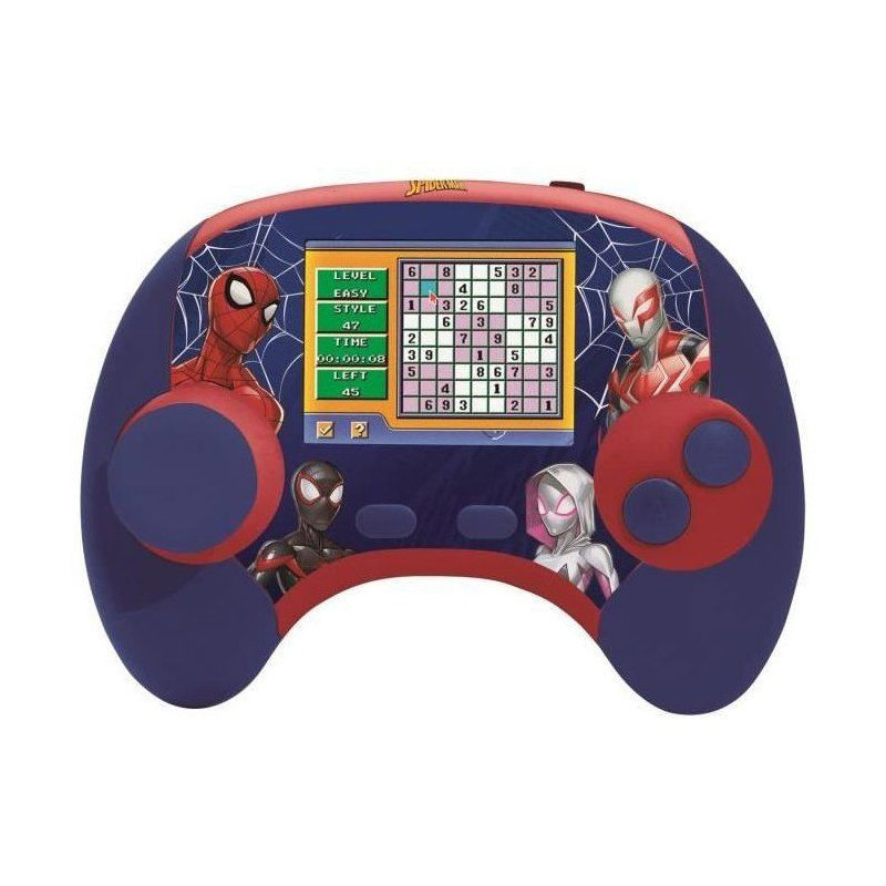 LEXIBOOK - French/English bilingual educational console - Spiderman, 2