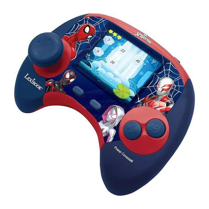 LEXIBOOK - French/English bilingual educational console - Spiderman, 2
