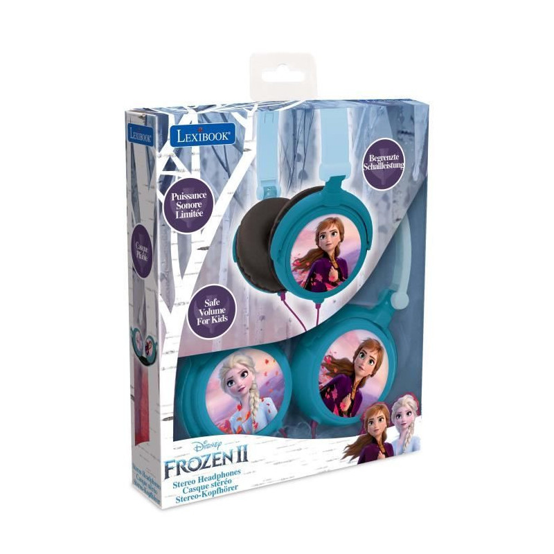 LEXIBOOK - THE QUEEN OF SNOW - Child Audio Headphones