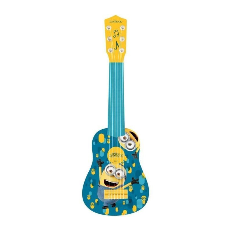LEXIBOOK - MINIONS - Children's Acoustic Guitar - Height 53 cm