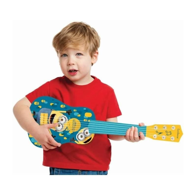 LEXIBOOK - MINIONS - Children's Acoustic Guitar - Height 53 cm