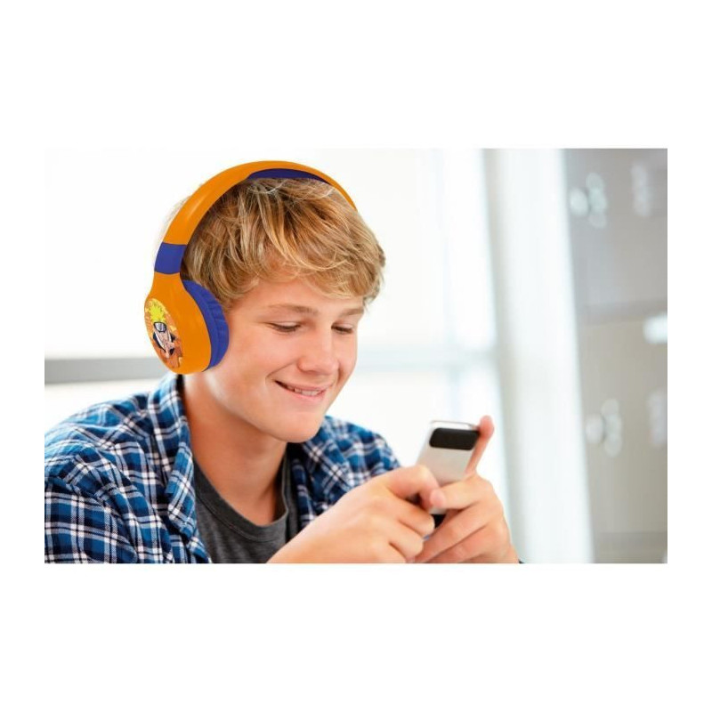 Naruto Comfortable and Foldable 2 in 1 Bluetooth and Wired Headset wit