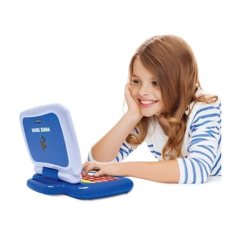 Bilingual FR/EN talking educational laptop for a total of 40 activitie