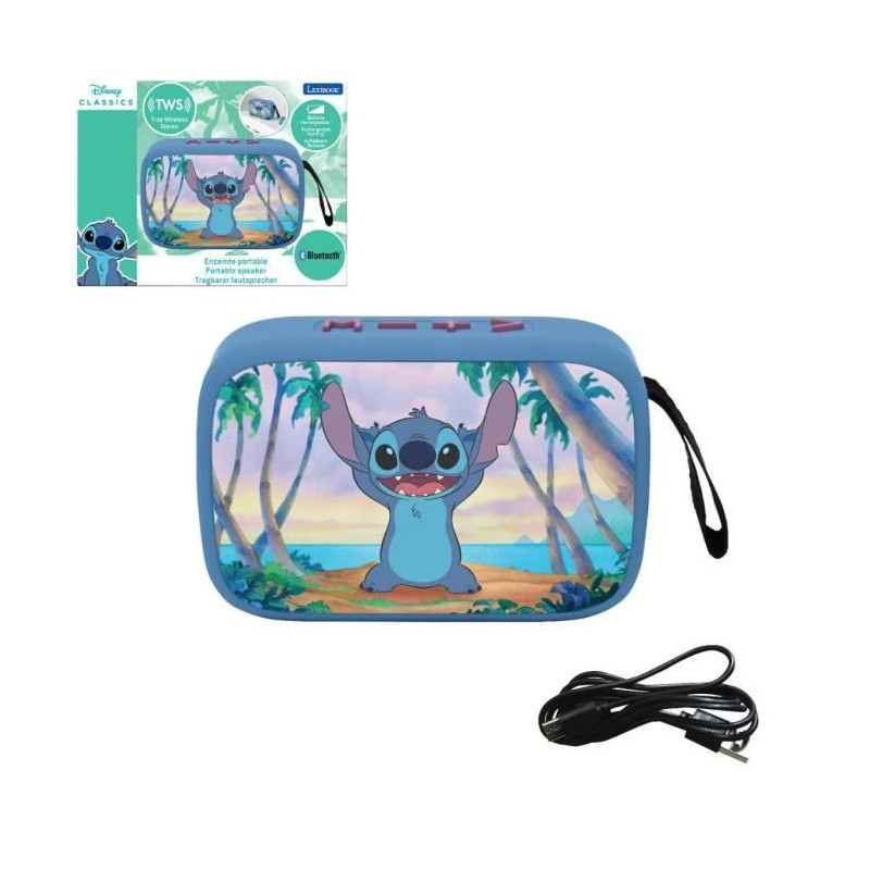 Stitch Portable Bluetooth Speaker with Fabric Finish