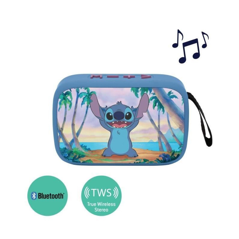 Stitch Portable Bluetooth Speaker with Fabric Finish
