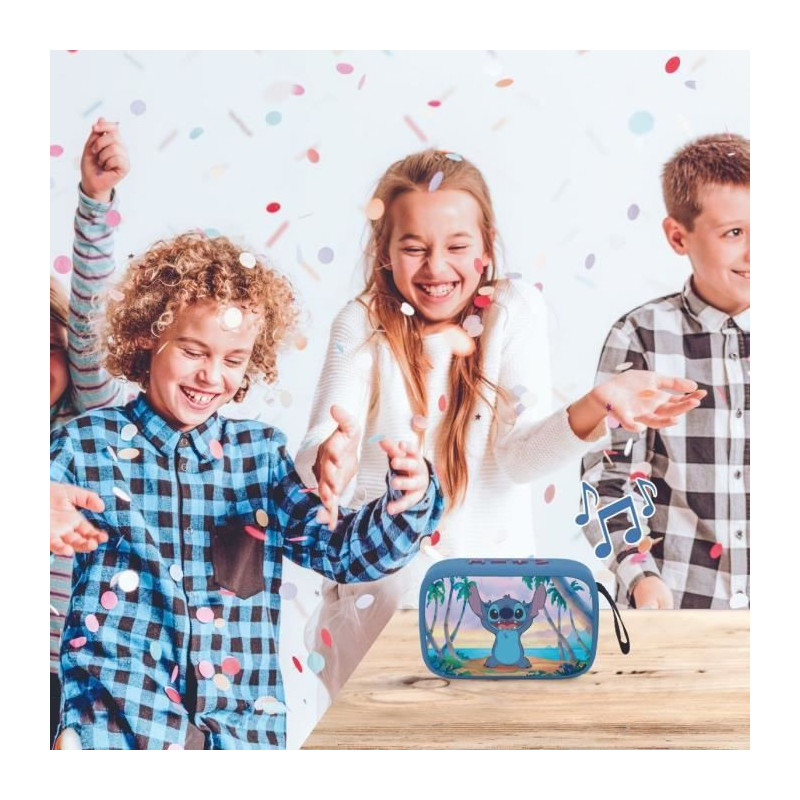 Stitch Portable Bluetooth Speaker with Fabric Finish