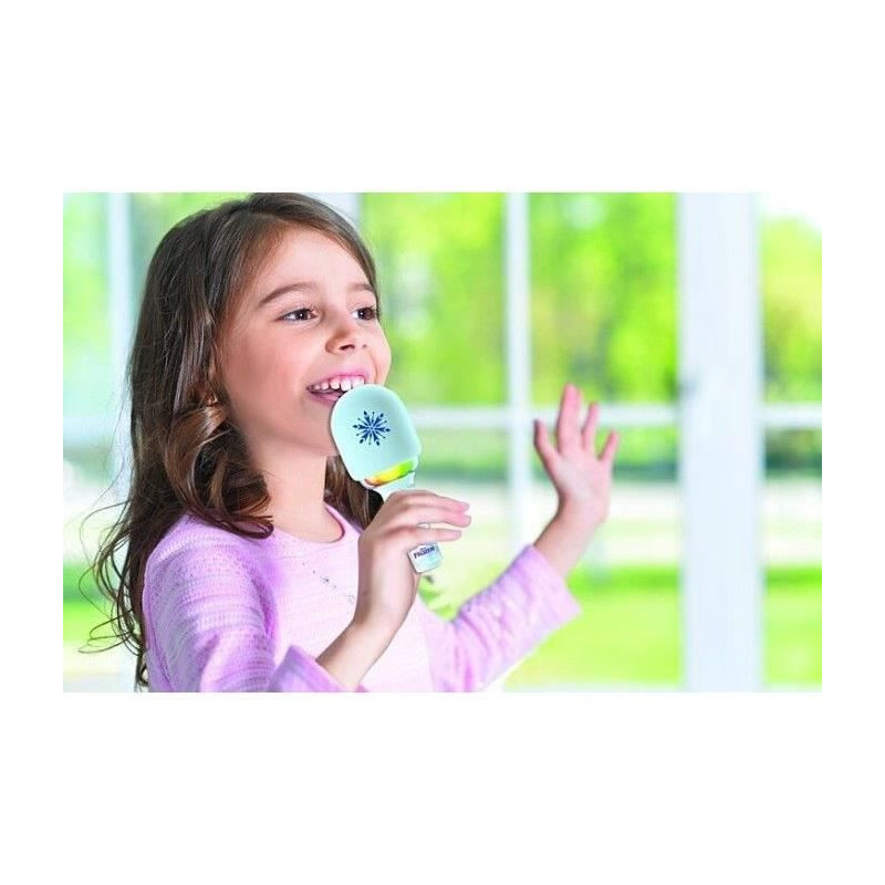 Lexibook - Frozen Karaoke Microphone - 3 modes and 4 voice effects - U