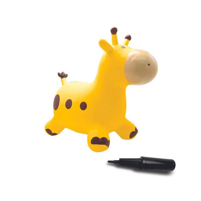 Inflatable jumping giraffe - Lexibook - 45 cm H - Manual pump included