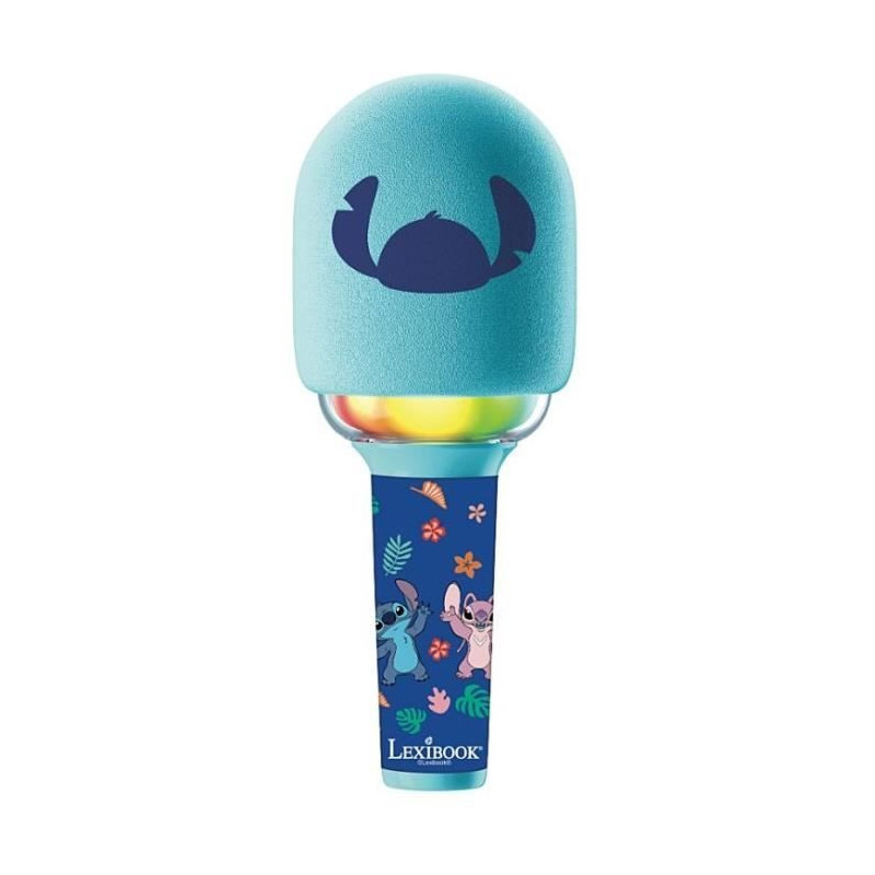 Lexibook - Stitch Karaoke Microphone - 3 modes and 4 voice effects - U