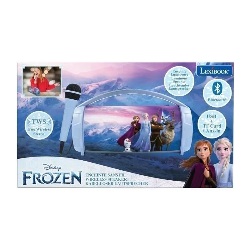 Frozen Wireless Bluetooth Speaker with Microphone