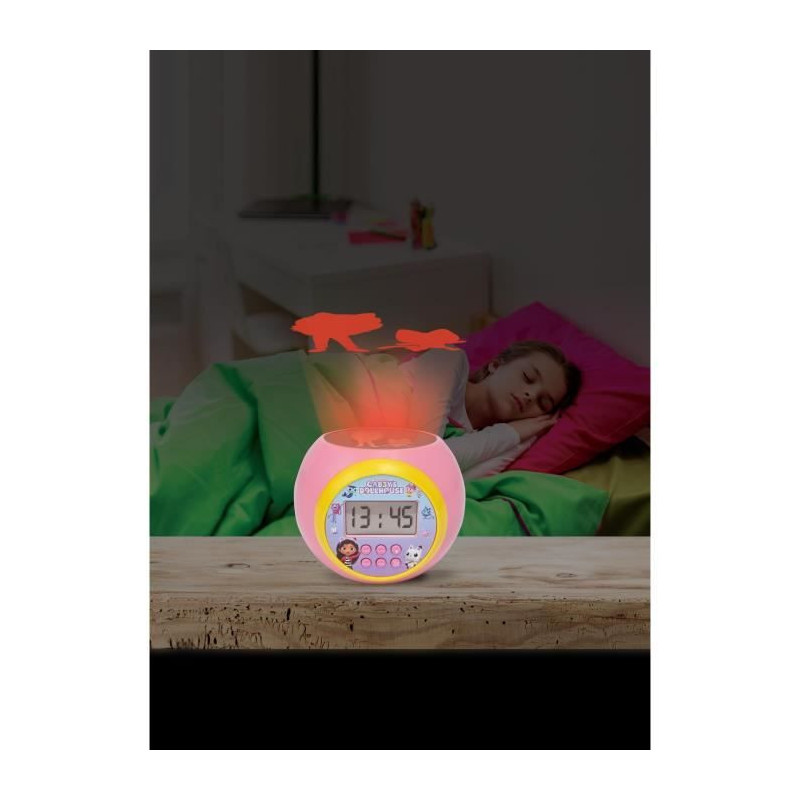 Gabby and the Magic House Projector Alarm Clock