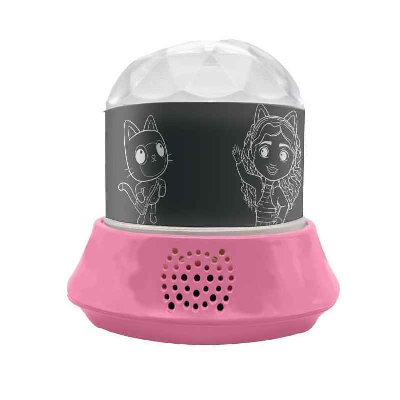 Gabby and the Magic House night light with speaker, projections, and m