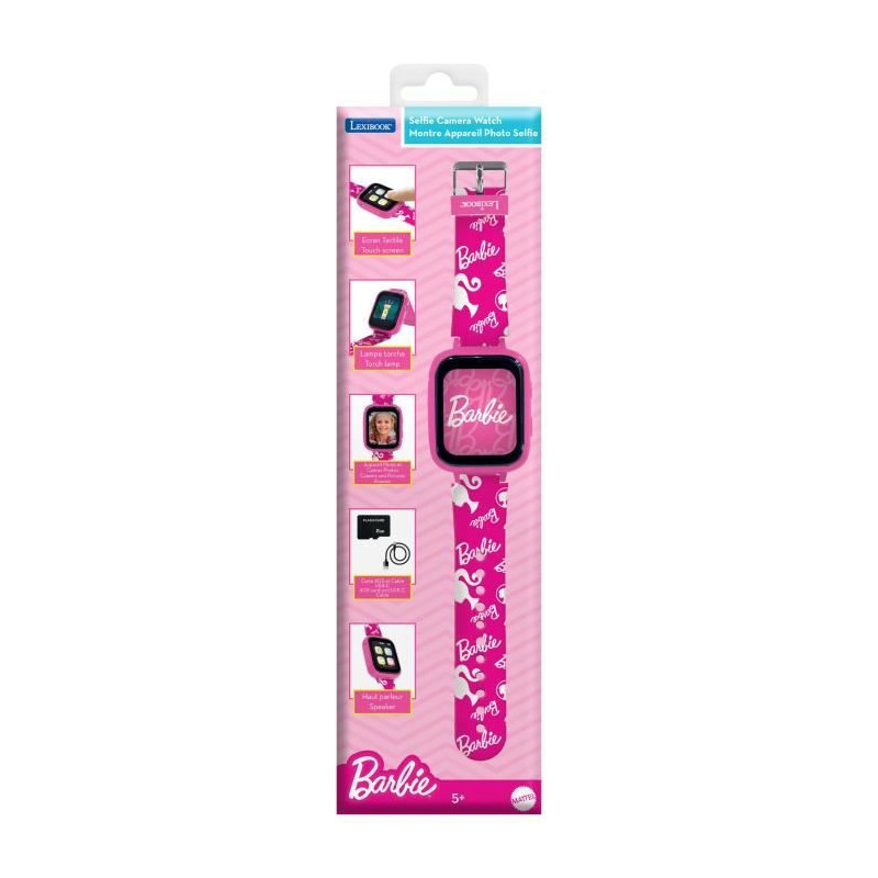 Barbie Color Screen Watch with Camera and 8GB Memory Card