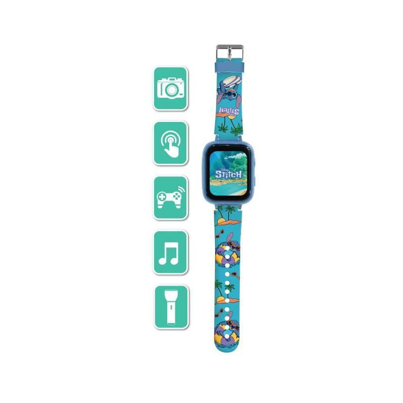 Stitch Color Screen Watch with Camera and 8GB Memory Card