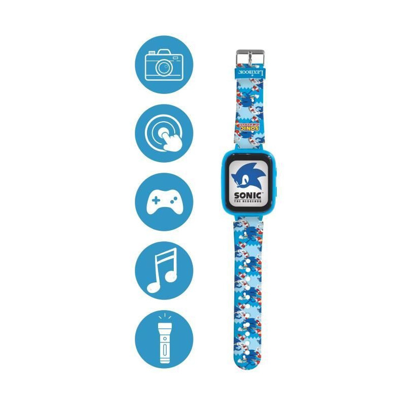 Sonic Color Screen Watch with Camera and 8GB Memory Card