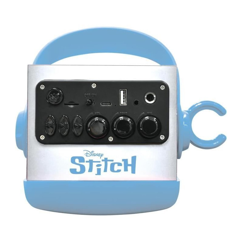 Powerful Stitch Light-Up Bluetooth Speaker with Mic