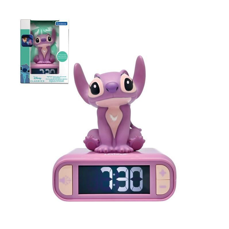 Alarm Clock - Angel Night Light with Sound Effects