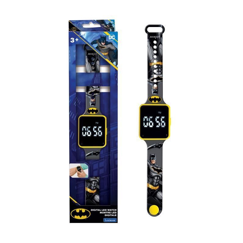 Lexibook - Batman - Connected LED watch - Adjustable bracelet