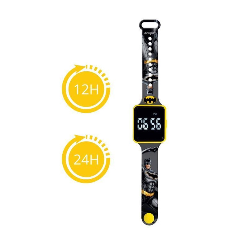 Lexibook - Batman - Connected LED watch - Adjustable bracelet