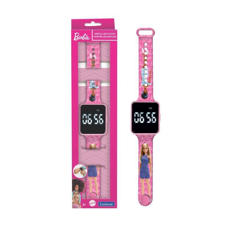 Lexibook - Barbie - Connected LED watch - Adjustable bracelet