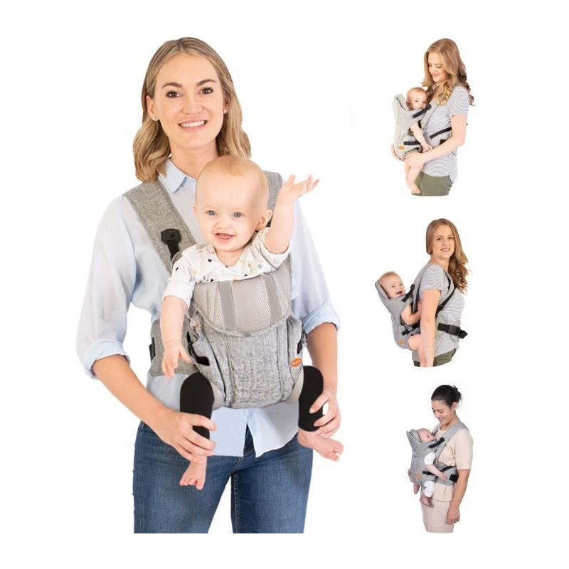 Dreambaby Adjustable 3-1 Oxford Baby Carrier for Newborns and Toddlers