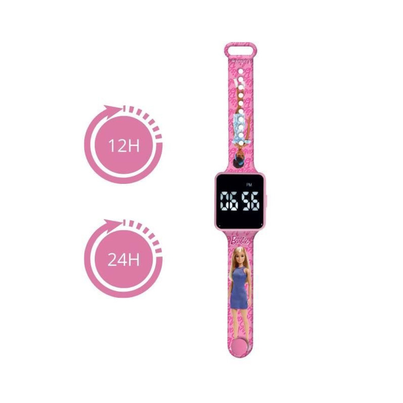 Lexibook - Barbie - Connected LED watch - Adjustable bracelet