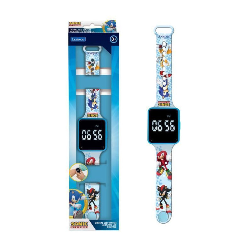 Lexibook - Sonic - Connected LED watch - Adjustable bracelet