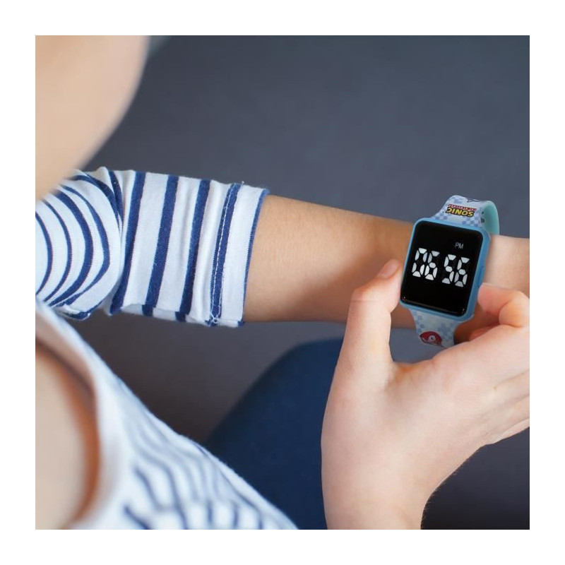 Lexibook - Sonic - Connected LED watch - Adjustable bracelet