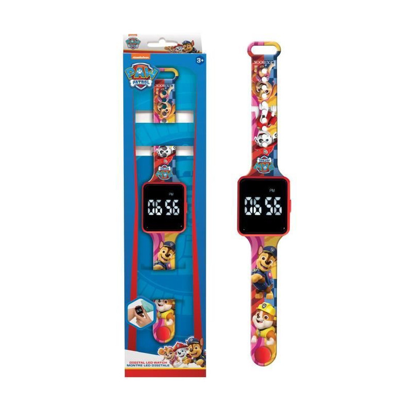 Lexibook - Paw Patrol - Connected LED watch - Adjustable bracelet