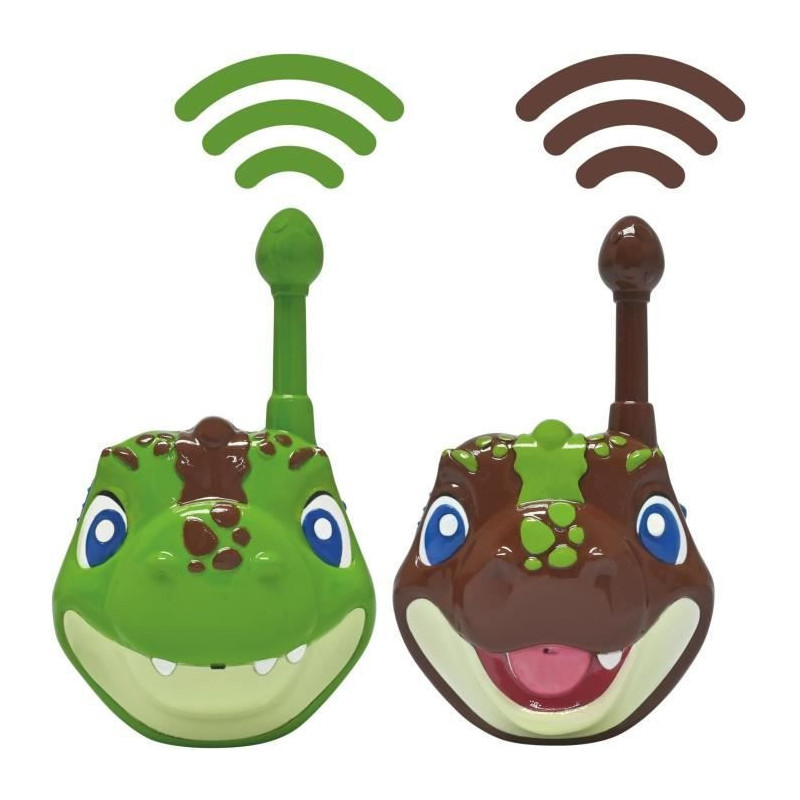 Walkie talkies 500m 3D dinosaurs