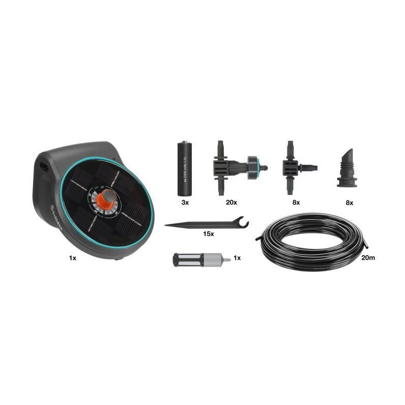 GARDENA AquaBloom Solar Automatic Watering Solution