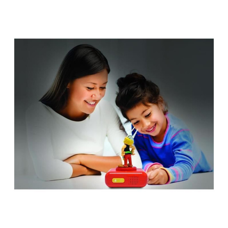 LEXIBOOK digital night light alarm clock - Asterix - 3D light and soun