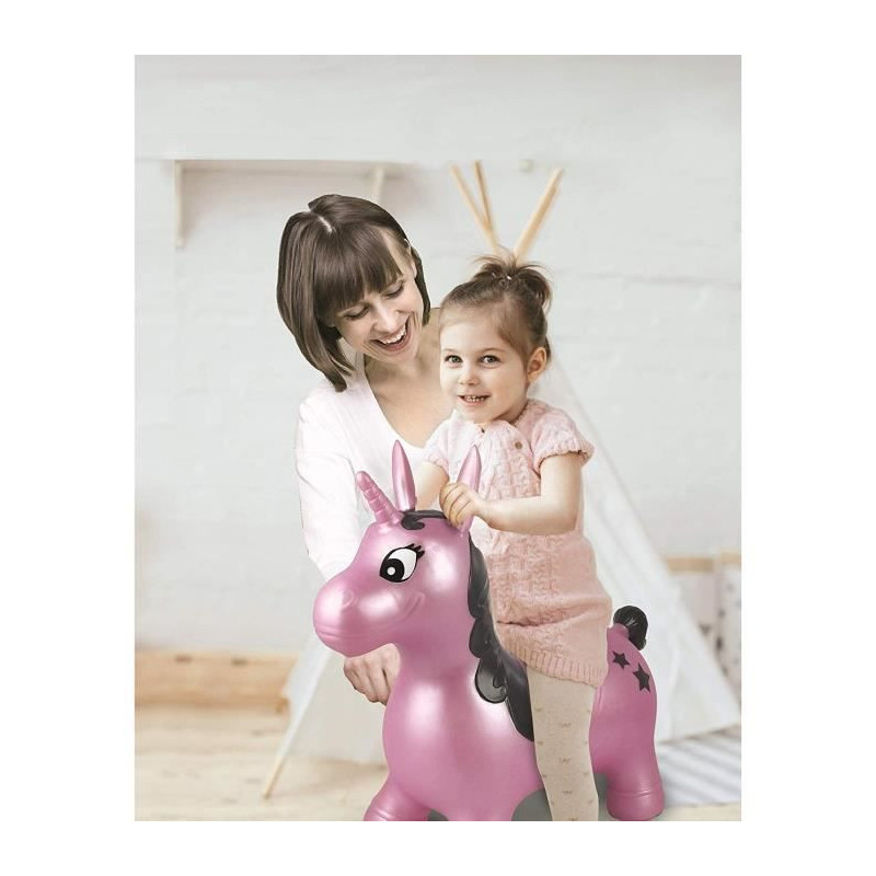 LEXIBOOK - Inflatable Jumper Unicorn - Purple - Mixed - From 3 years