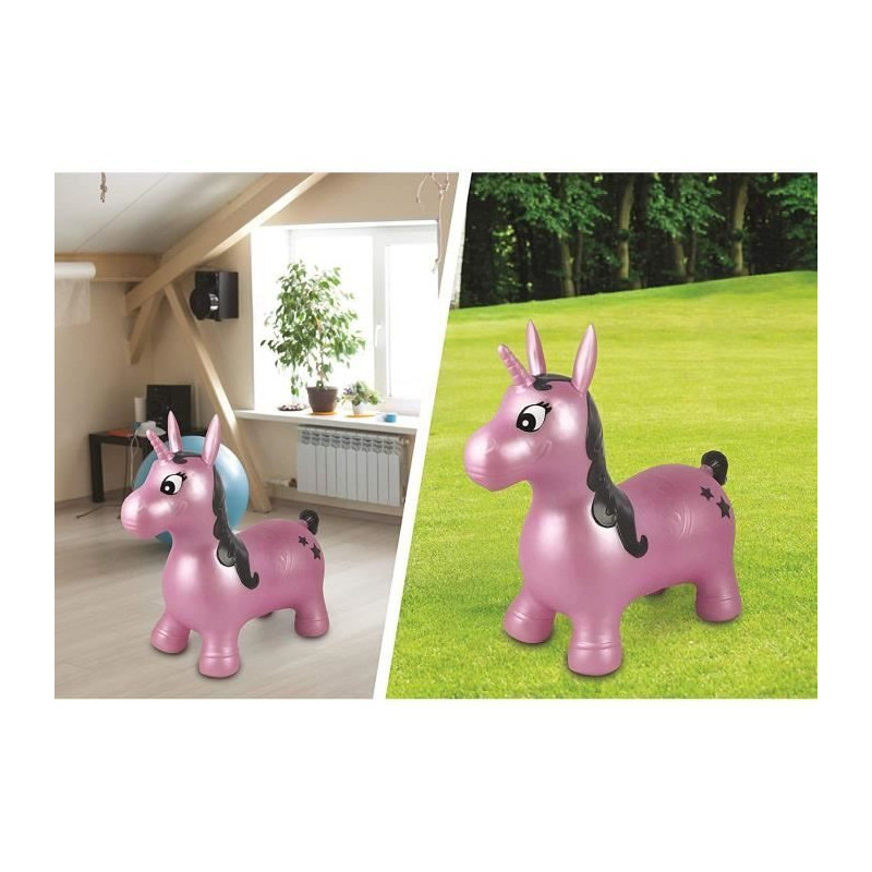 LEXIBOOK - Inflatable Jumper Unicorn - Purple - Mixed - From 3 years