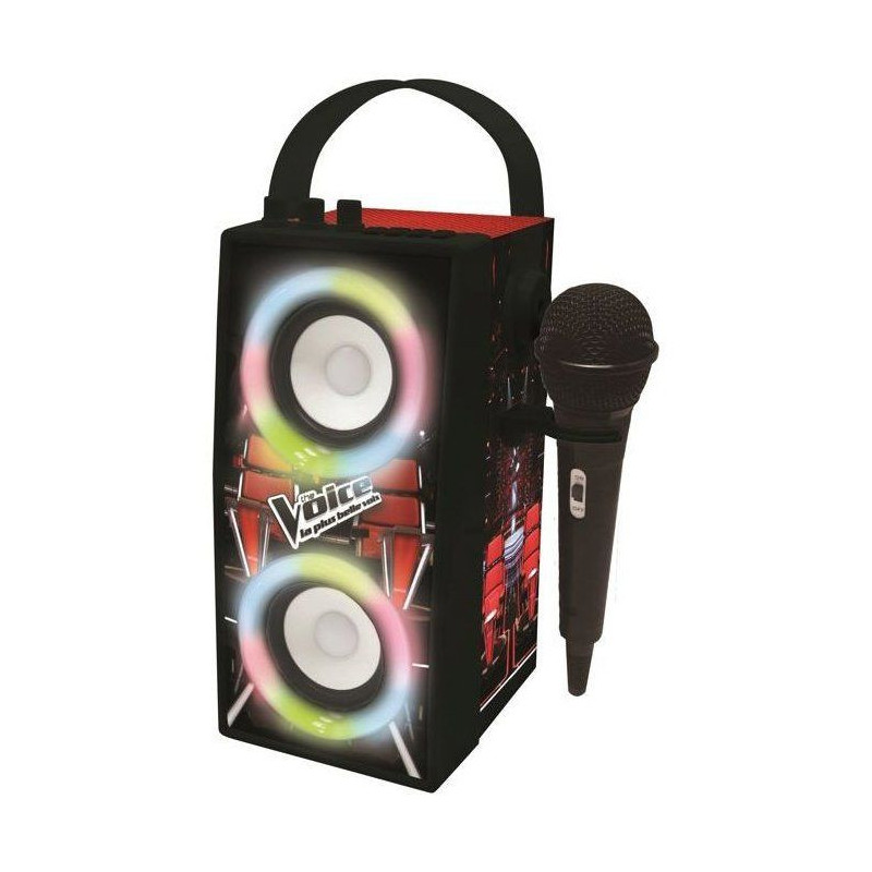 THE VOICE - Trendy Bluetooth speaker - Portable with microphone and li