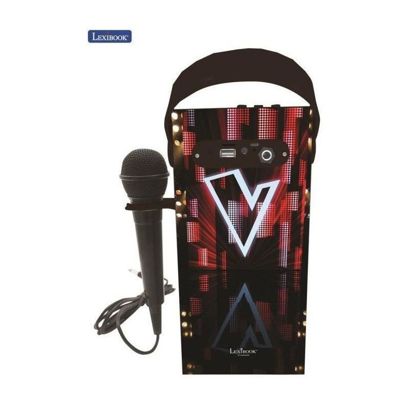 THE VOICE - Trendy Bluetooth speaker - Portable with microphone and li
