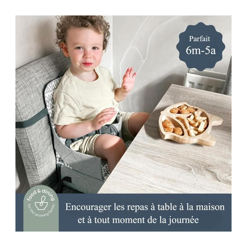 Booster seat for children - DREAMBABY - ON-THE-GO - Portable with stor