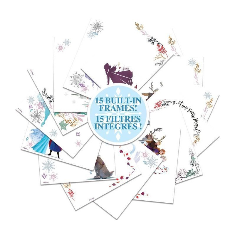 APN children the snow queen with photo and video function