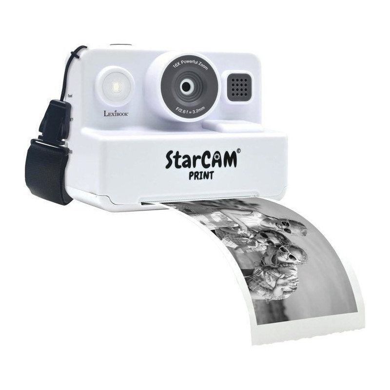 Instant camera with SD card