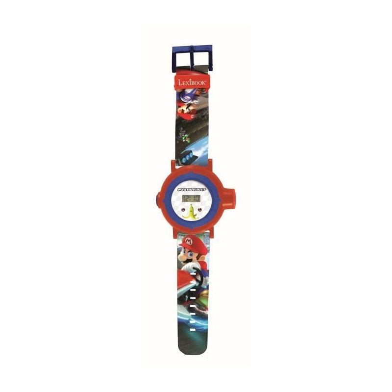 MARIO KART Digital watch with projection of 20 images - LEXIBOOK