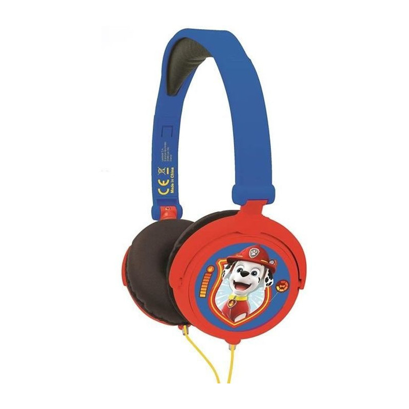 PAT 'PATROUILLE Headphones Foldable wired stereo headphones for childr