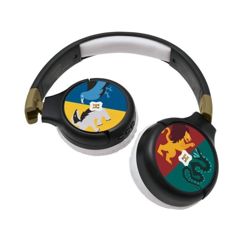HARRY POTTER - 2 in 1 Bluetooth headphones - Comfortable and foldable