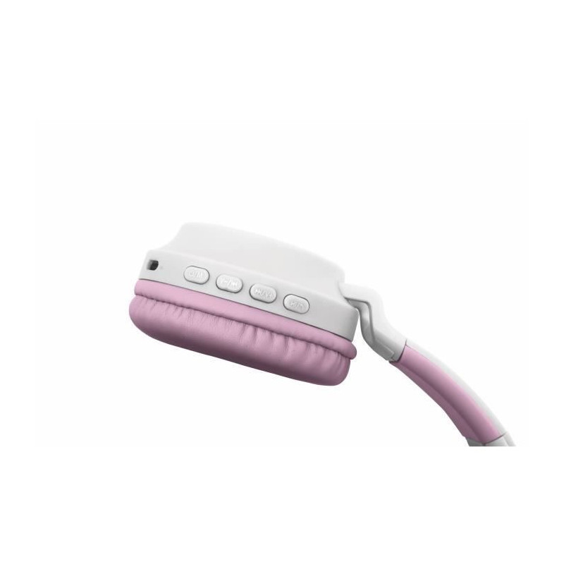2-in-1 headset with cat ears to listen to your wireless music in Bluet